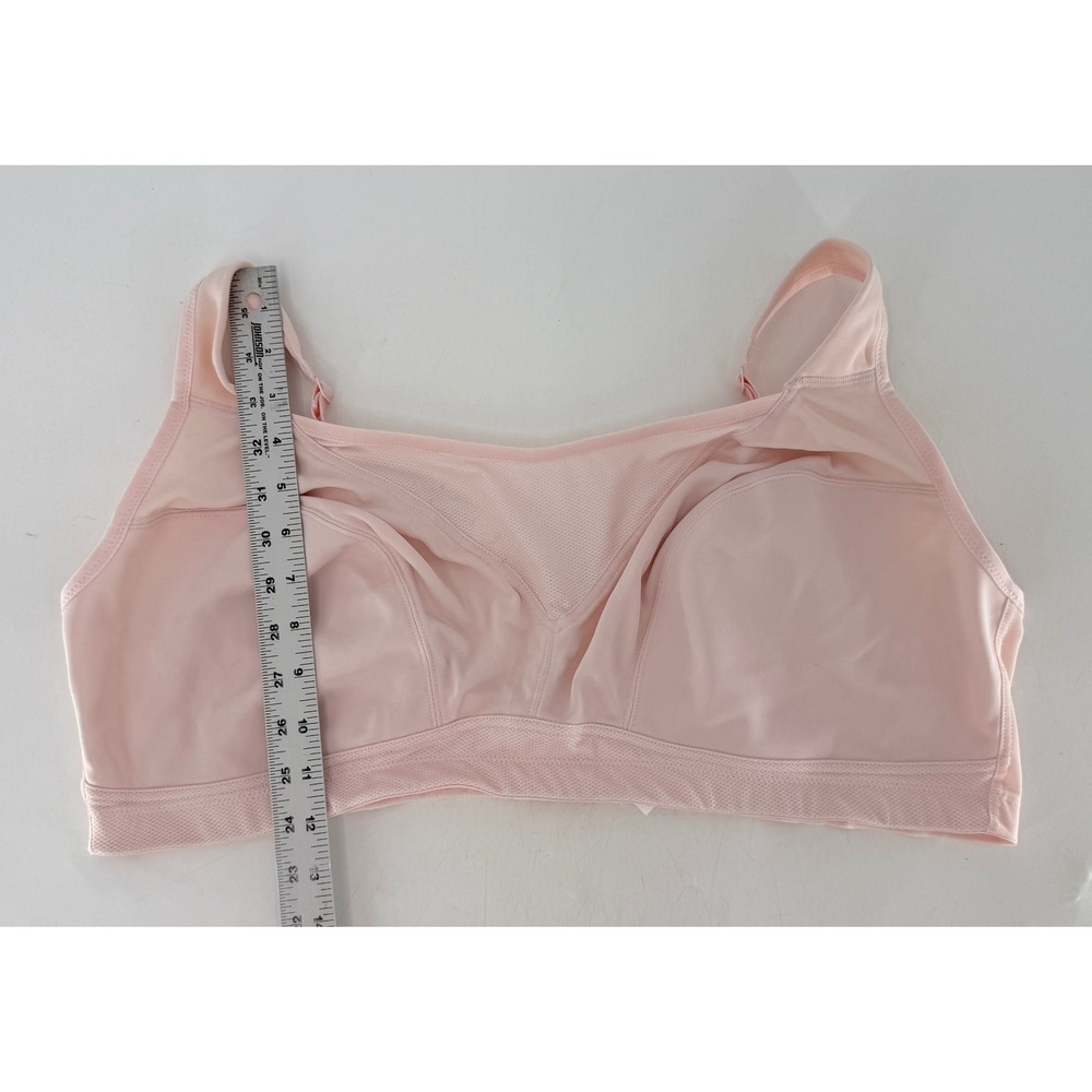 Playtex US4221 48D Light Pink Wireless Smoothing Full Coverage Bra Comfort - Picture 5 of 7